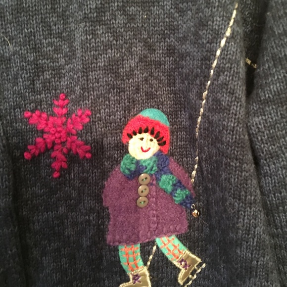 NWOT Ice skating cardigan - Picture 3 of 5